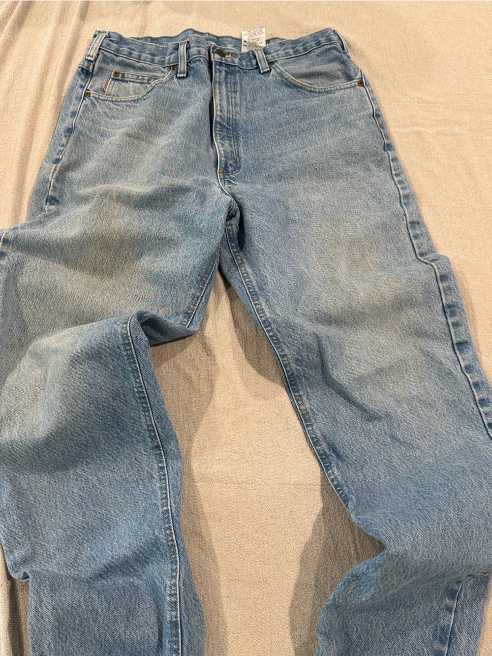 Carhartt Light Blue Relaxed Fit Men's Jeans